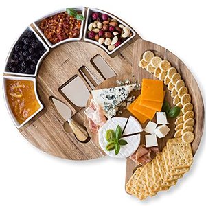 Cheese Board Set - Charcuterie Board Set And Cheese Serving Platter