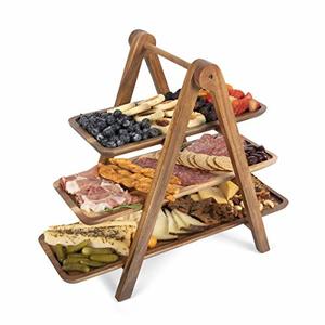 3 Tiered Serving Ladder - Charcuterie Boards - Wood Serving Platters