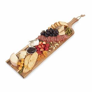 Artisan 30' Serving Plank With Acacia Charcuterie Board and Serving Board