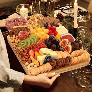 Charcuterie Board Set - Famrica Cheese Board With 2 Drawers