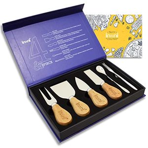Linwnil Cheese Knife Set With Gift Box For Charcuterie