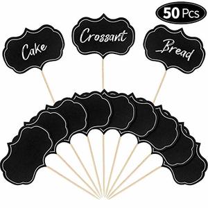 50 Piece Cheese Markers For Charcuterie Board Buffet